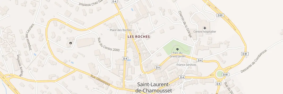 Plan du 5064 Rue des Roches à Saint-Laurent-de-Chamousset
