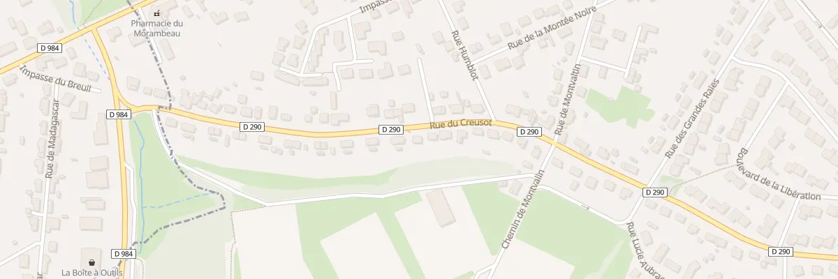 Plan du 20 Rue du Creusot au Breuil