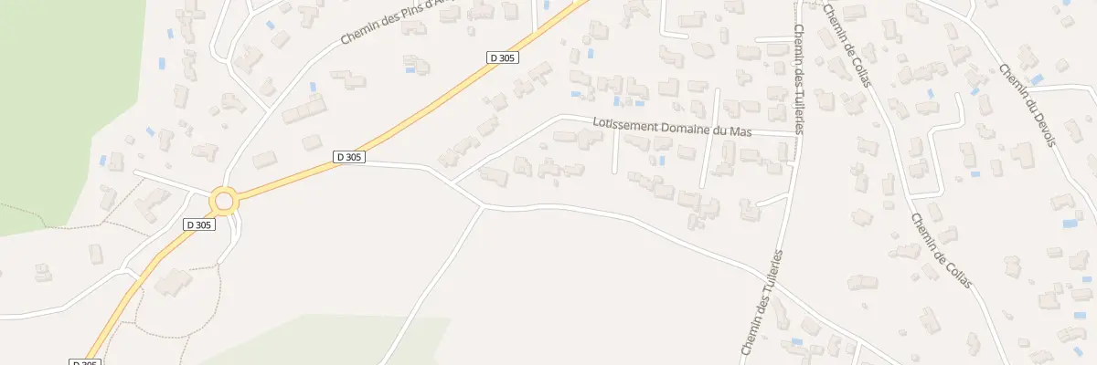 Plan du 5598 Che des Tuileries à Saint-Siffret