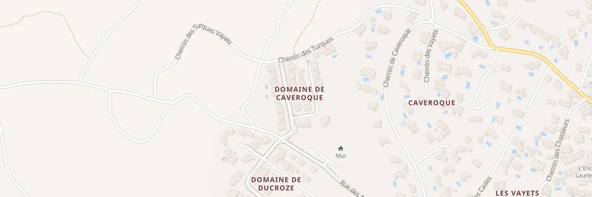 Plan du 87 Rue des Pins à Cabrières