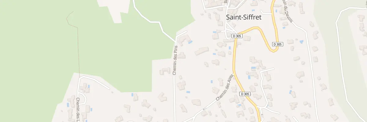 Plan du 5576 Che des Pins à Saint-Siffret