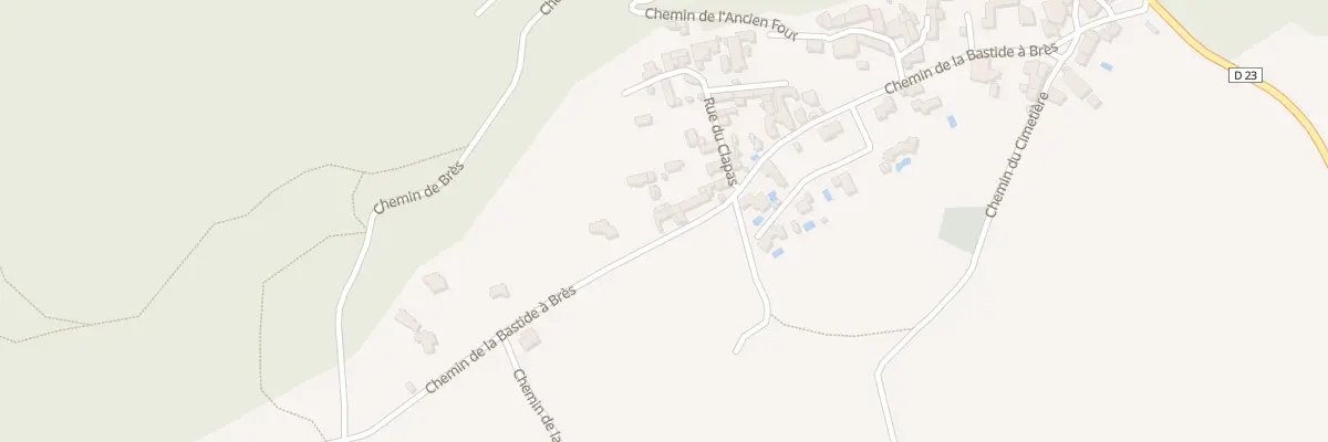 Plan du 5457 La Bastide à Goudargues