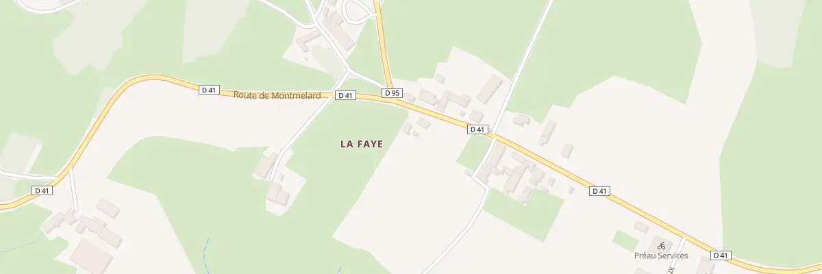 Plan du 5160 La Fay à Dompierre-les-Ormes