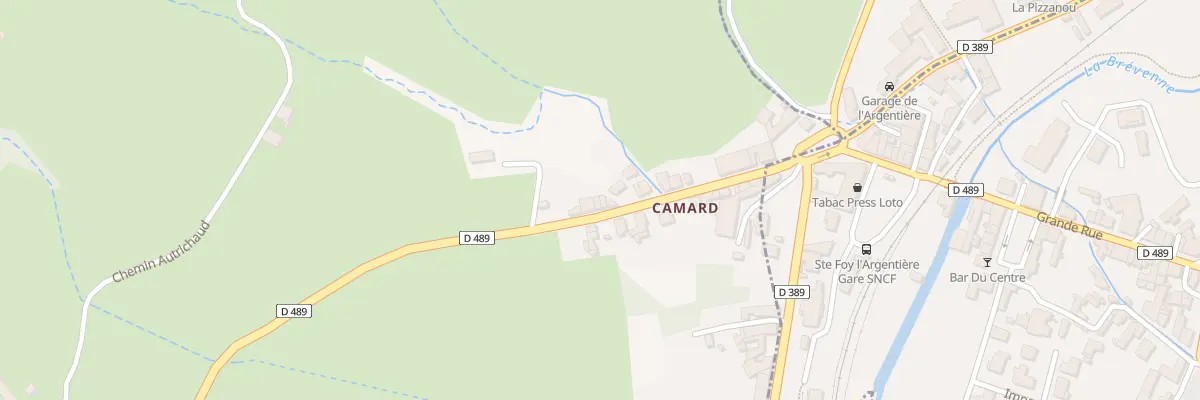 Plan du 5007 Camard à Souzy