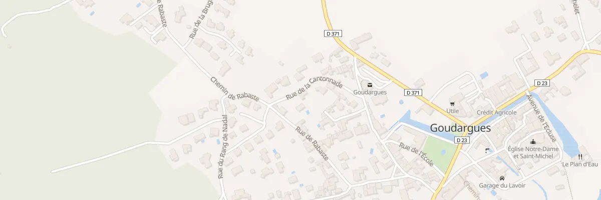 Plan du 5 Imp de la Cantonnade à Goudargues