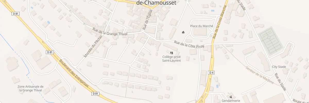 Plan de Imp Saint Joseph à Saint-Laurent-de-Chamousset
