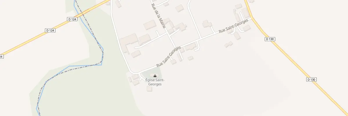 Plan du 4 Rue Saint Georges à Épagne
