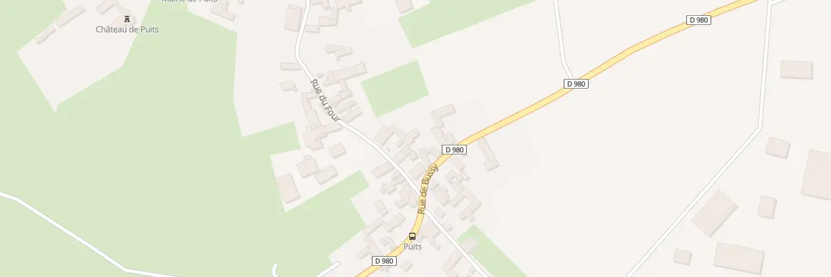 Plan du 12 Rue de Bussy à Puits
