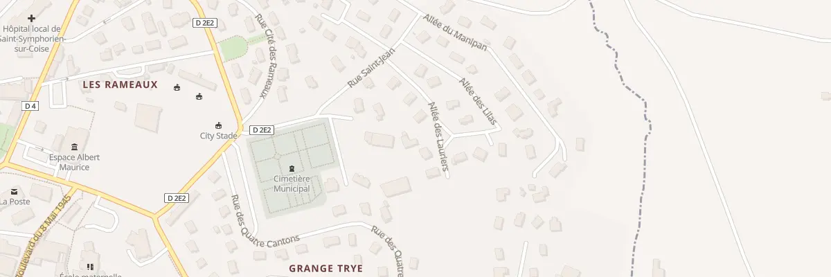 Plan du 106 All des Lauriers à Saint-Symphorien-sur-Coise