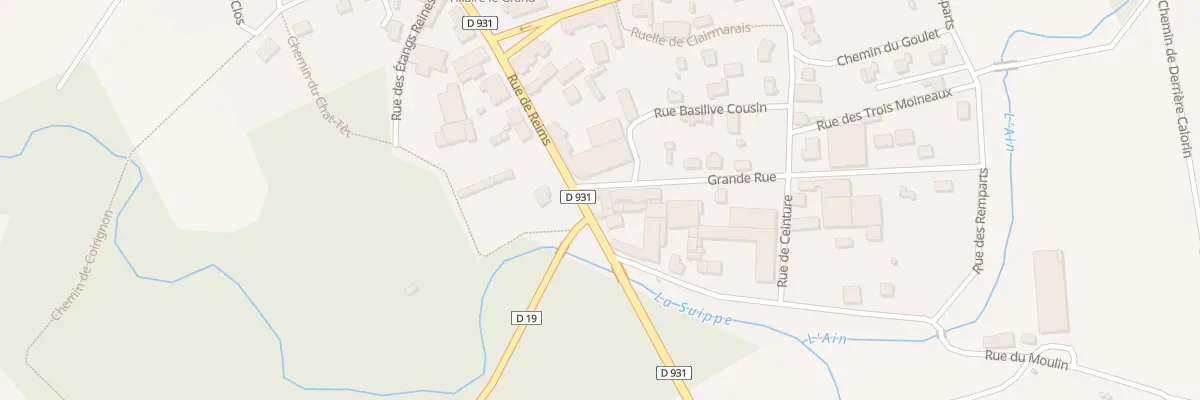 Plan du 39 Rue de Reims à Saint-Hilaire-le-Grand