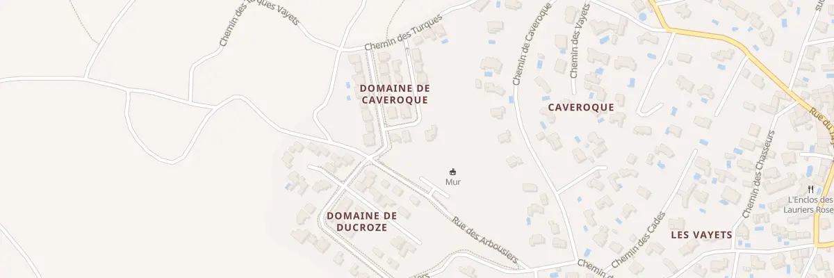 Plan du 35 Rue des Genêts à Cabrières