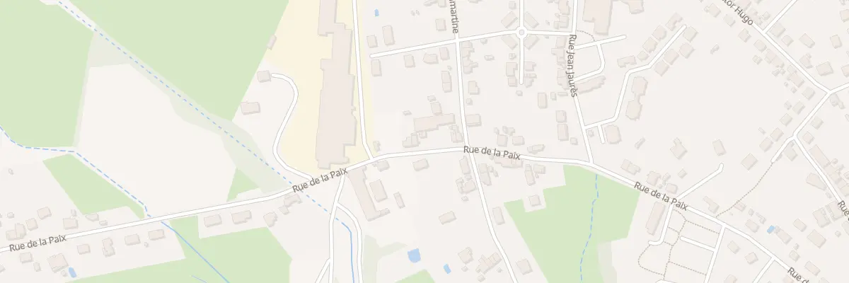 Plan du 66 Rue de la Paix à Montchanin