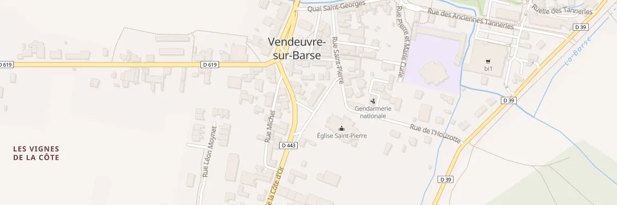 Plan du 10 Rue Germain Royer à Vendeuvre-sur-Barse