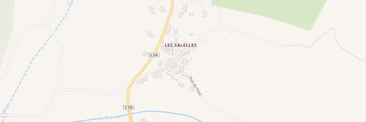 Plan du 5146 Les Salelles à Saint-Maurice-d’Ibie