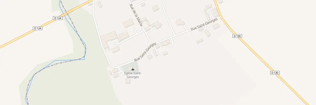 Plan du 6 Rue Saint Georges à Épagne