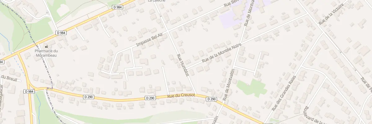 Plan du 24 Rue de la Montée Noire au Breuil