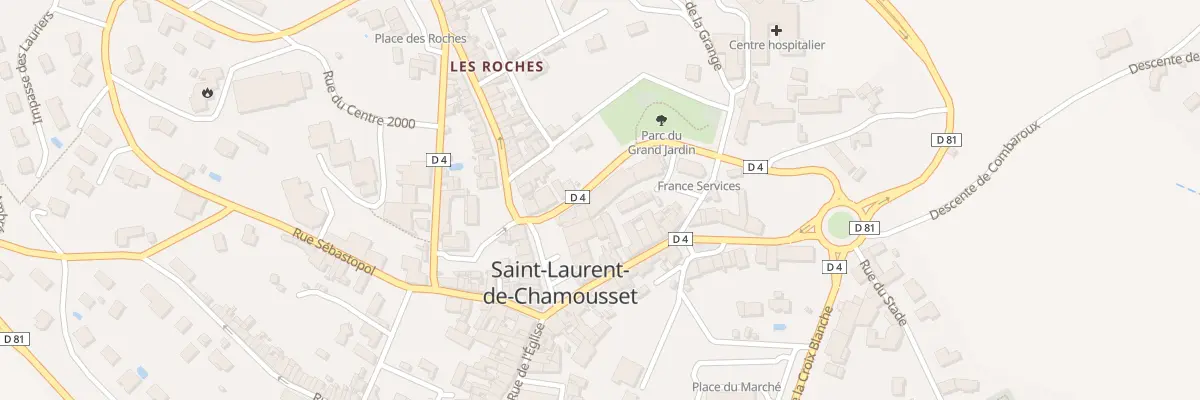 Plan du 42 Av des 4 Cantons à Saint-Laurent-de-Chamousset