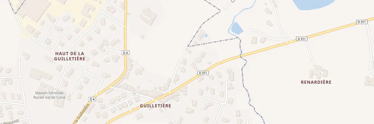 Plan du 61 Rte de Saint Martin à Saint-Symphorien-sur-Coise