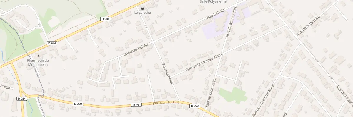Plan du 22 Rue de la Montée Noire au Breuil