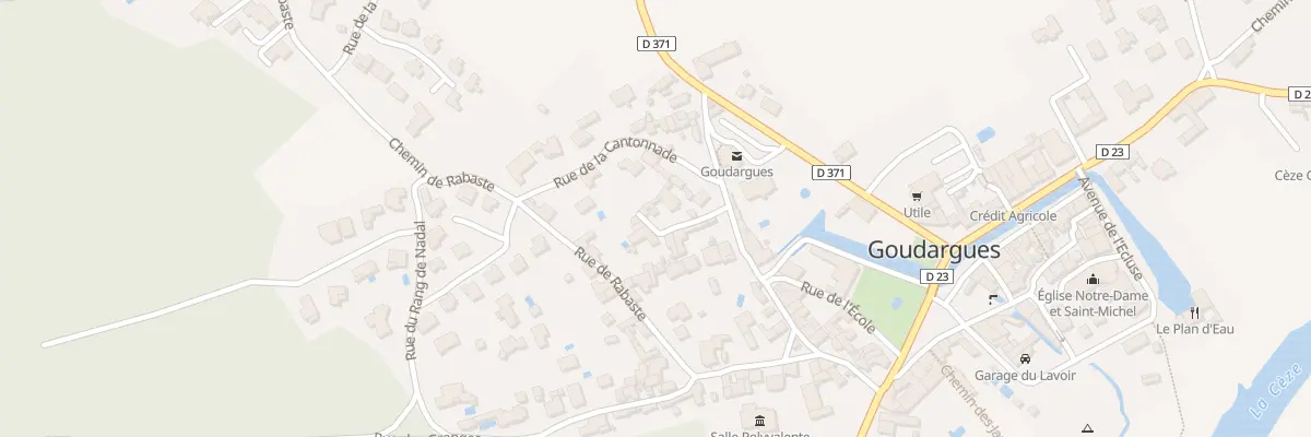 Plan du 6 Imp de la Cantonnade à Goudargues