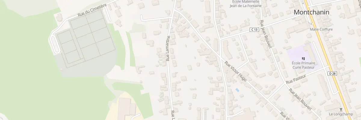 Plan du 47 Rue Lamartine à Montchanin