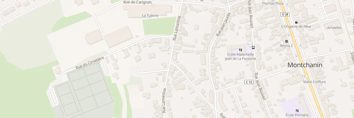 Plan du 37 Rue Lamartine à Montchanin
