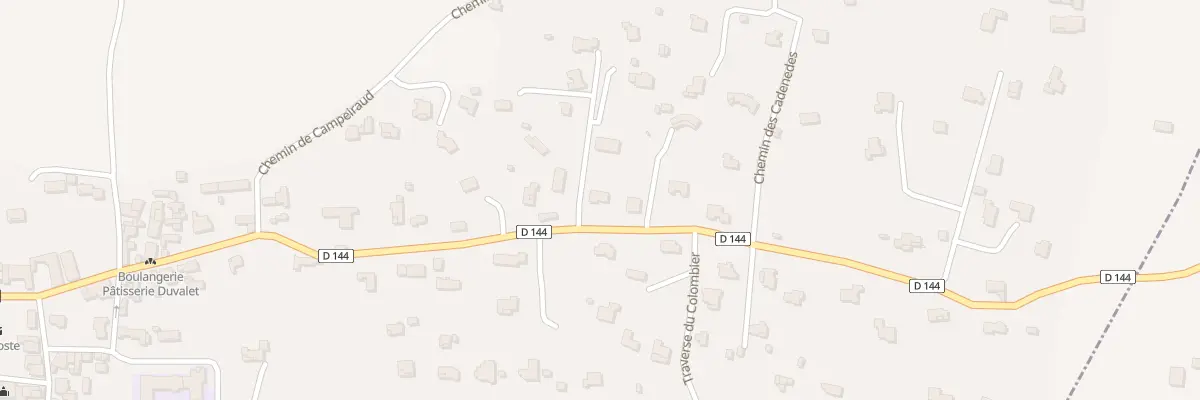 Plan du 5006 Les Cadenedes à Saint-Laurent-la-Vernède