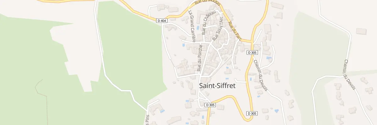 Plan du 5007 Imp du Porche à Saint-Siffret
