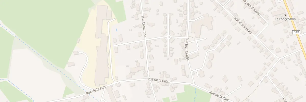 Plan du 77 Rue Lamartine à Montchanin