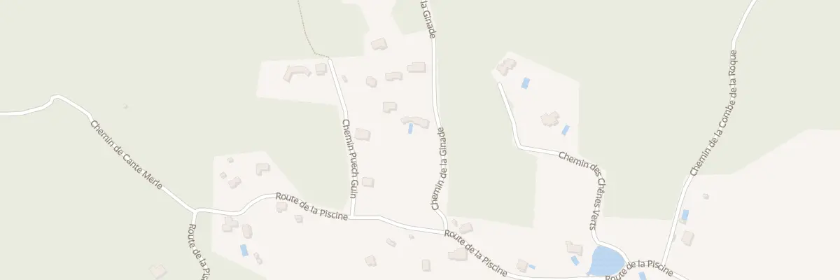 Plan du 5156 Che Puech Guin au Garn