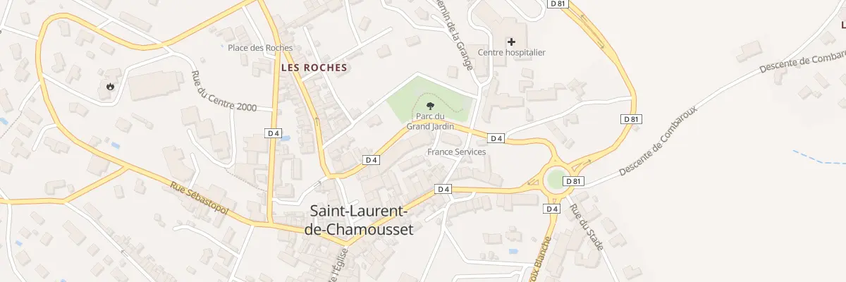 Plan du 108 Av des 4 Cantons à Saint-Laurent-de-Chamousset