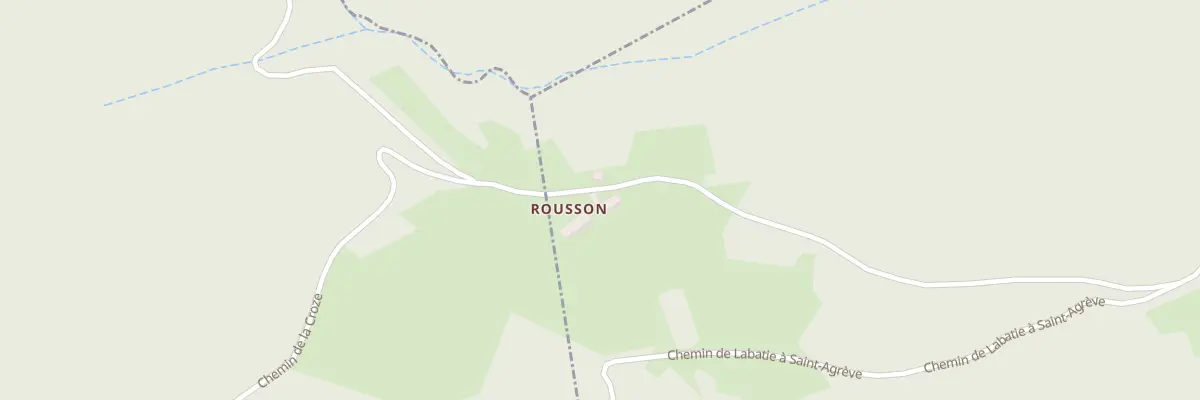 Plan du 5097 Rousson à Désaignes