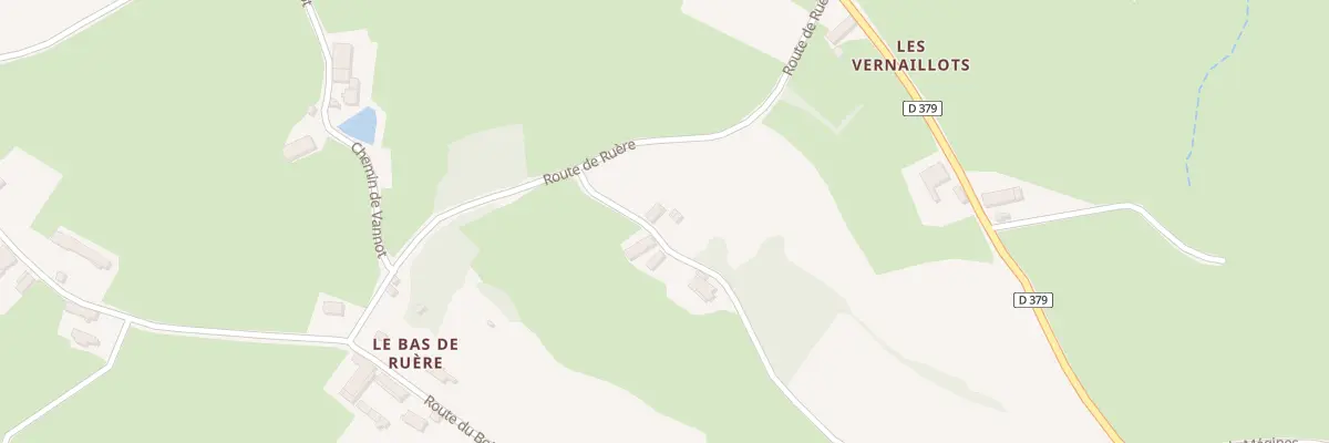 Plan du 5002 Ruere à Suin
