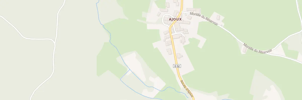 Plan du 1688 Rte d’Ajoux à Saint-Igny-de-Vers