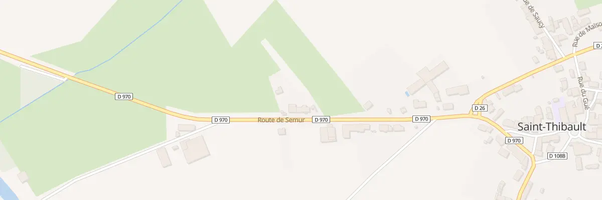 Plan du 5107 Le Village à Saint-Thibault