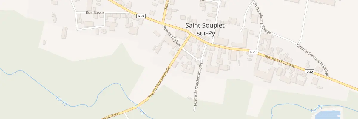 Plan du 6 Rue du Vide Bouteille à Saint-Souplet-sur-Py