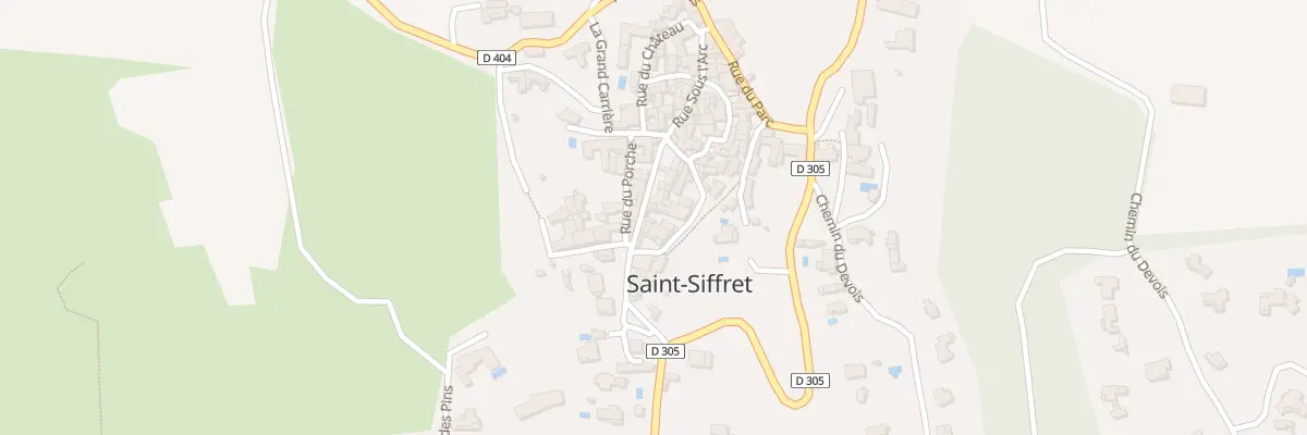 Plan du 5016 Rue sous l’Arc à Saint-Siffret