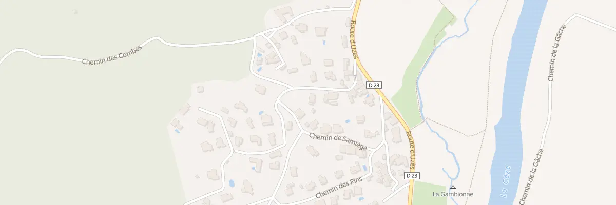 Plan du 11 Che de la Charrette à Goudargues
