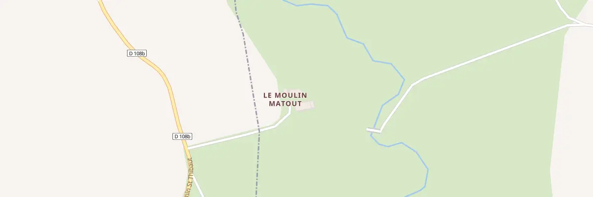 Plan du 5088 Le Moulin Matout à Beurizot