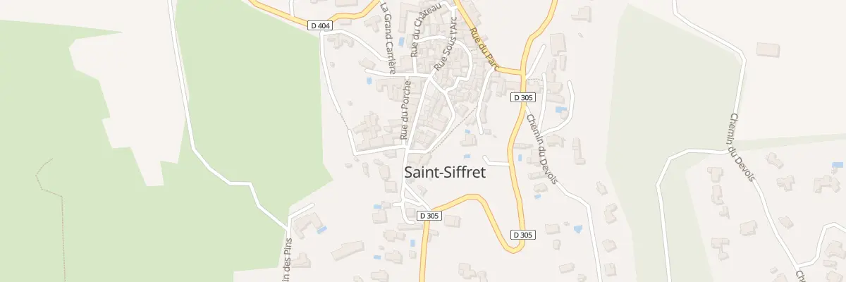 Plan du 5014 Rue du Ranc à Saint-Siffret