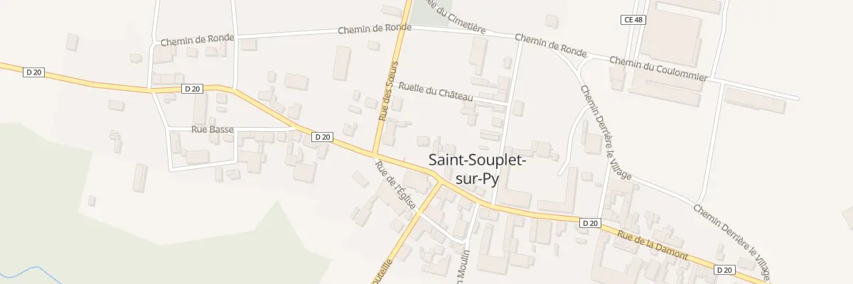 Plan du 3 Rue du Parterre à Saint-Souplet-sur-Py