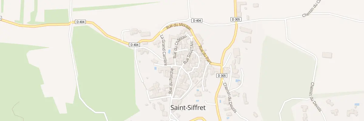 Plan du 1 Pl de la Danse à Saint-Siffret