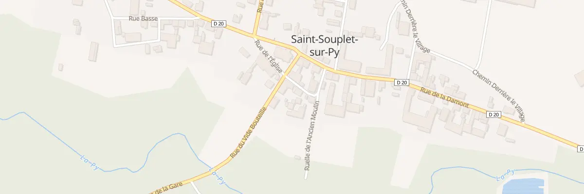 Plan du 2 Rue du Vieux Moulin à Saint-Souplet-sur-Py