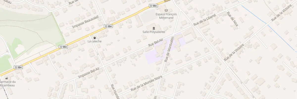 Plan du 5 Rue de Bel Air au Breuil