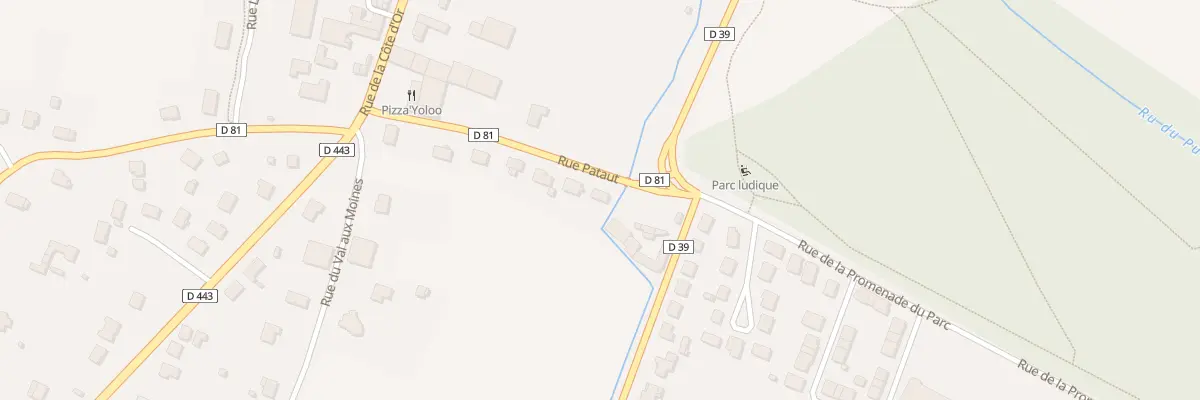 Plan du 1 Rue Pataut à Vendeuvre-sur-Barse