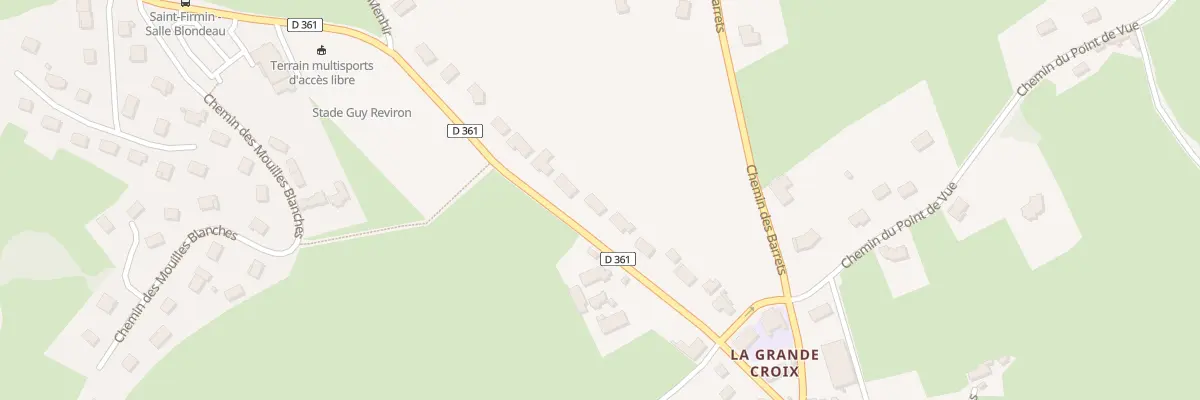 Plan du 265 Rte de Saint Firmin à Saint-Firmin