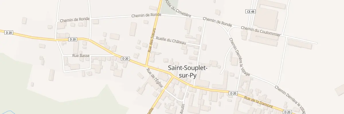 Plan du 5 Rue du Parterre à Saint-Souplet-sur-Py