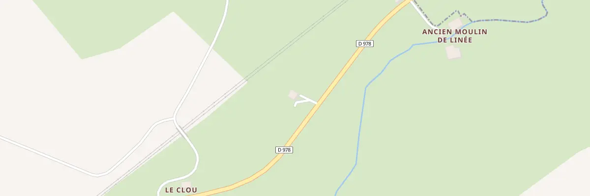Plan du 5003 Le Clou à Vaux-Villaine