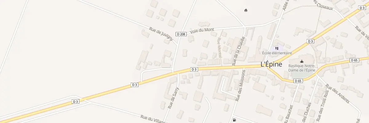 Plan du 5228 Av du Luxembourg à L’Épine