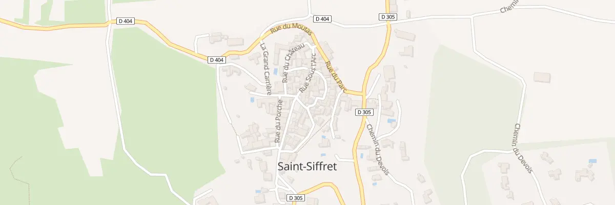 Plan du 5233 Rle des Escaillerets à Saint-Siffret